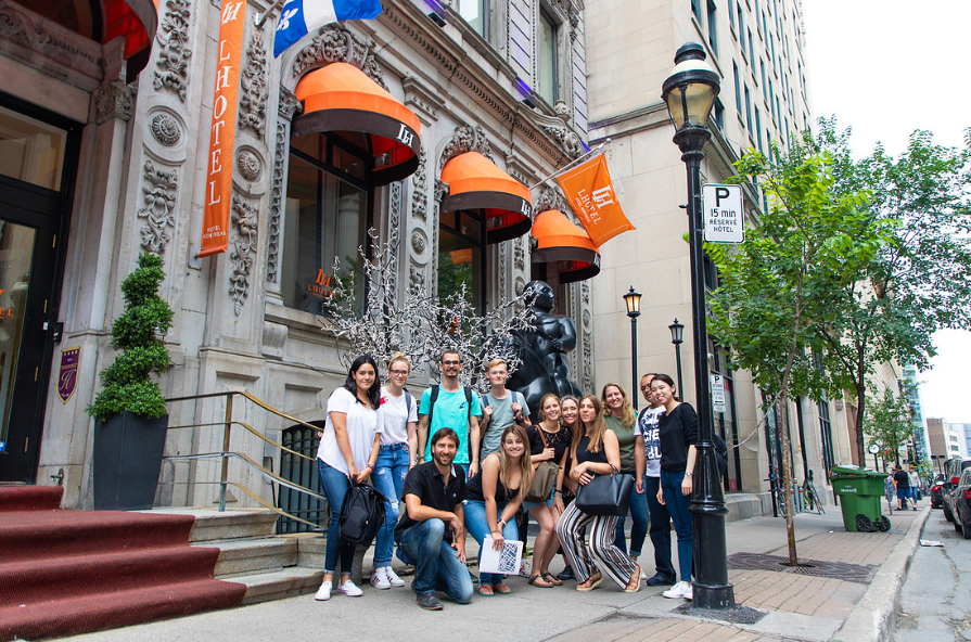 ILSC-蒙特婁學生合照-GLC鉅霖