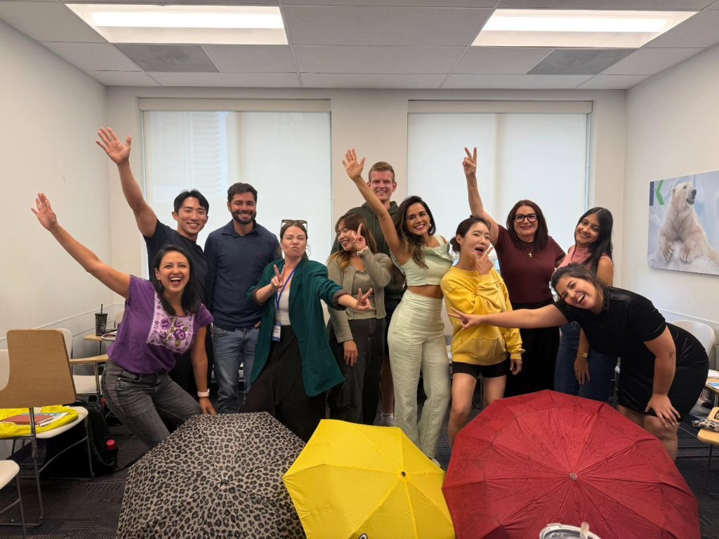 多倫多語言學校學生合照