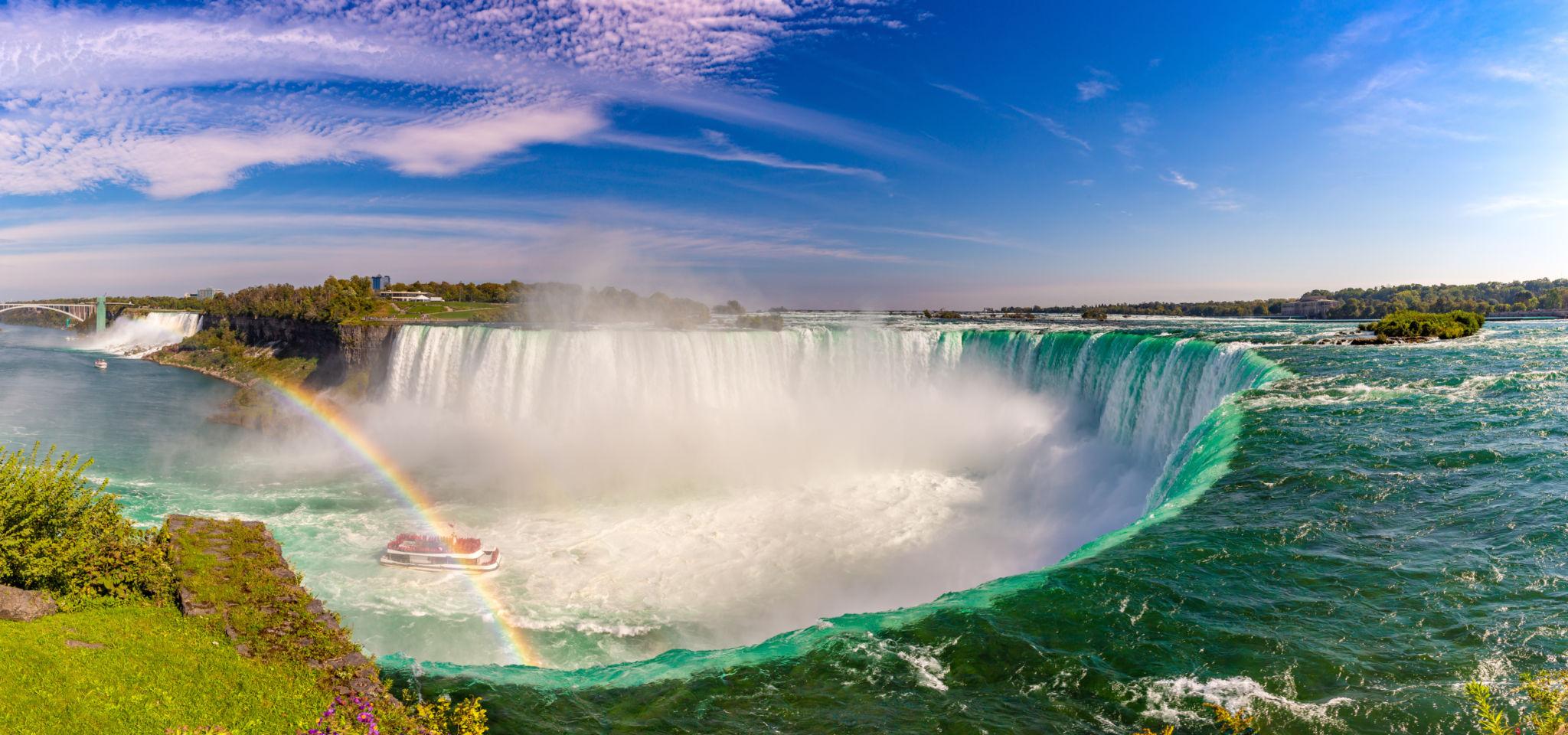Niagara Falls 尼加拉瀑布與馬蹄瀑布景觀
