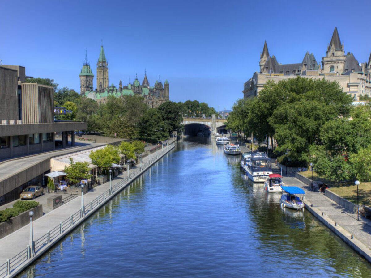 Downtown Ottawa 渥太華市中心與主要生活區域