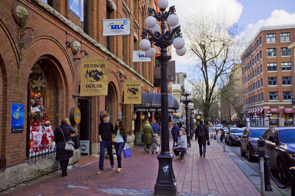 加拿大溫哥華 Gastown 煤氣鎮歷史街區與生活環境