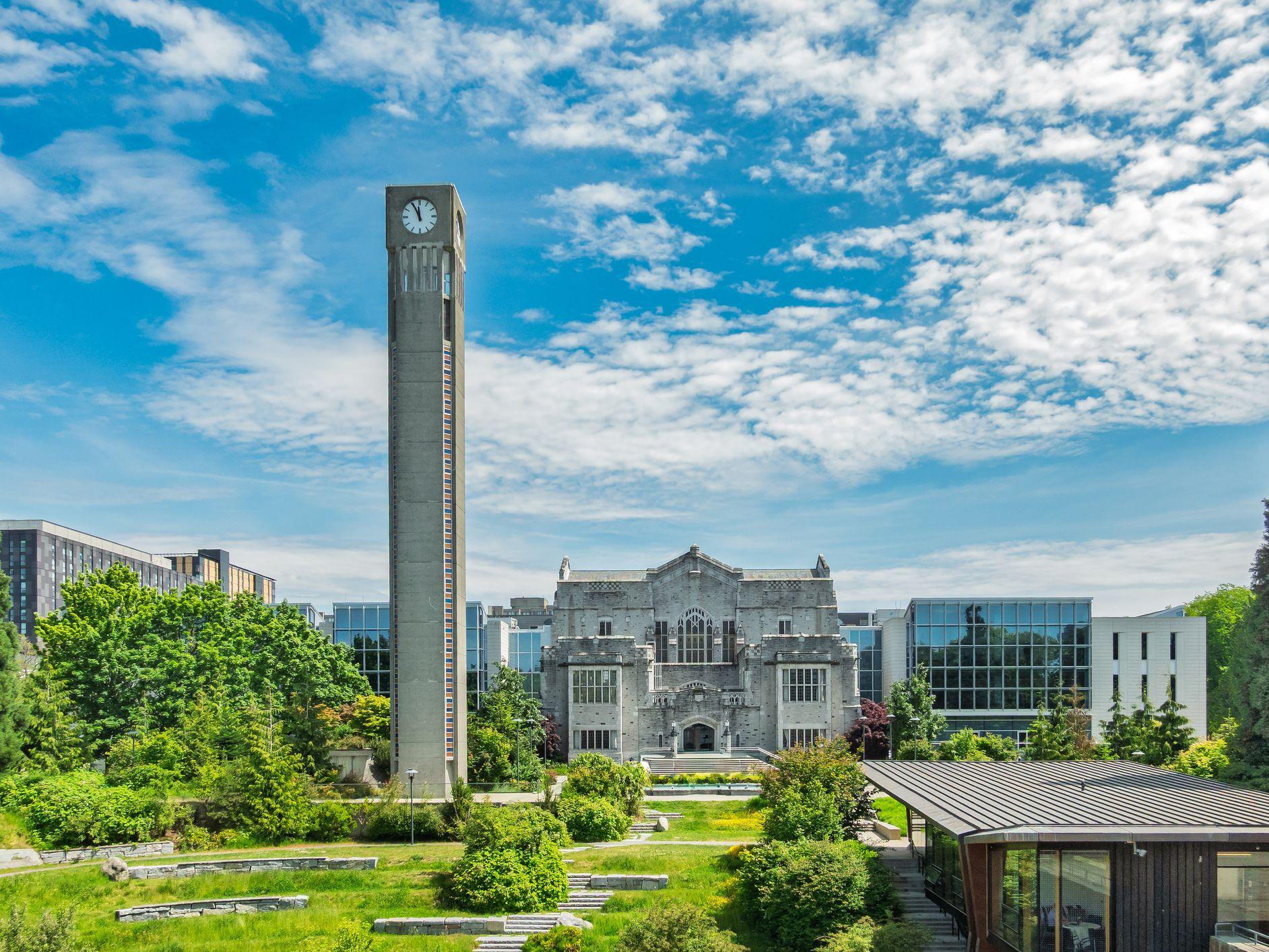 University of British Columbia UBC 英屬哥倫比亞大學校園
