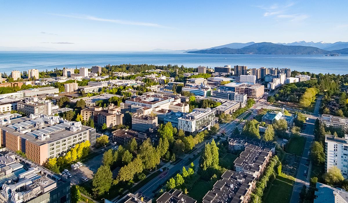 UBC Vancouver Campus 溫哥華校區環境與地理位置