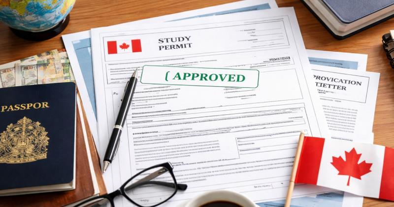 領取並確認加拿大 Study Permit